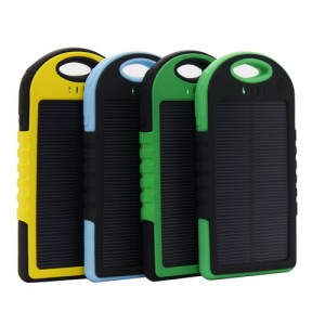 EI-0121 Promotional Logo Solar Power Bank 4000mAh