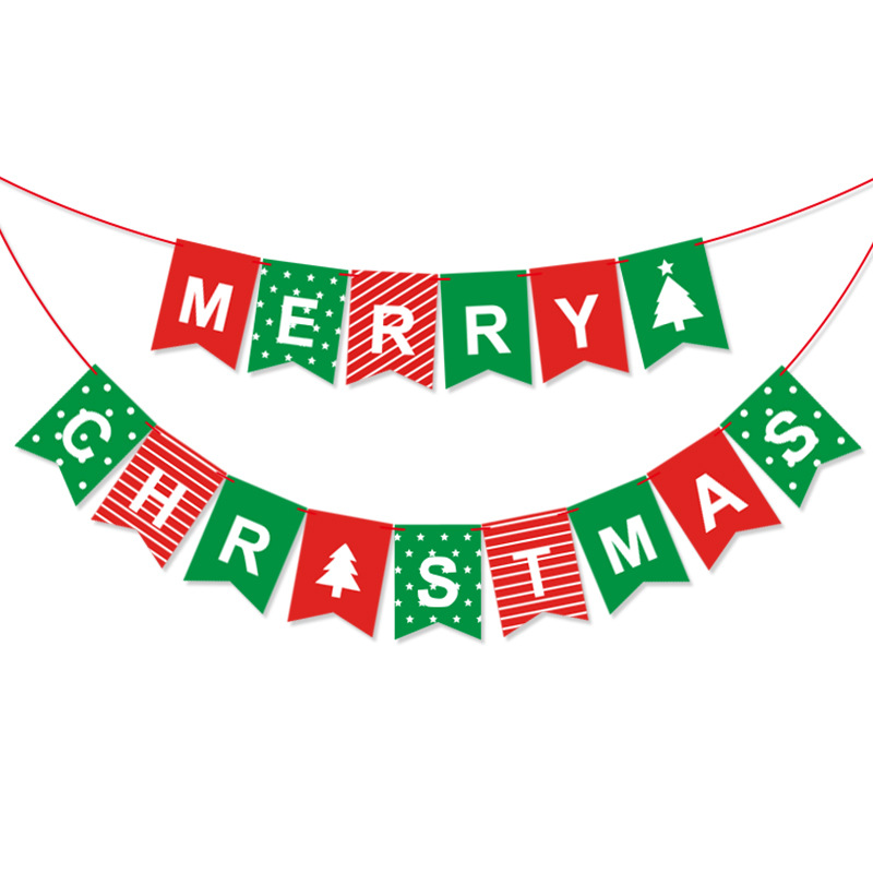 OS-0207 christmas paper hanging garland
