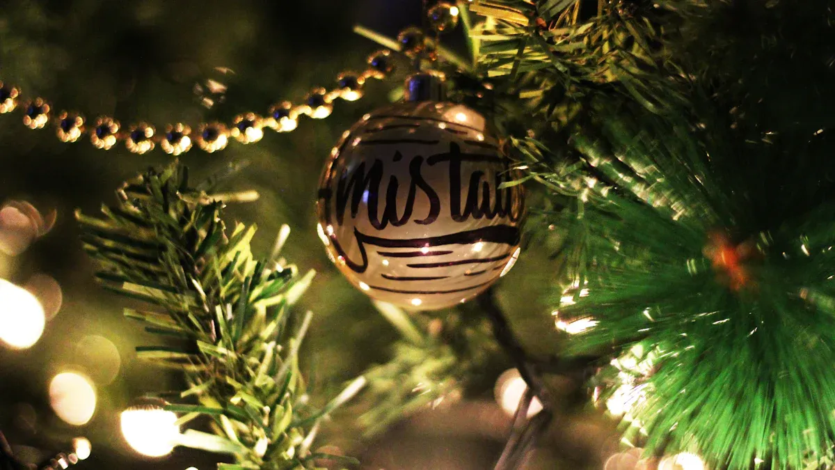 Customized Glass Christmas Balls with Custom Logos: Unique Personalization