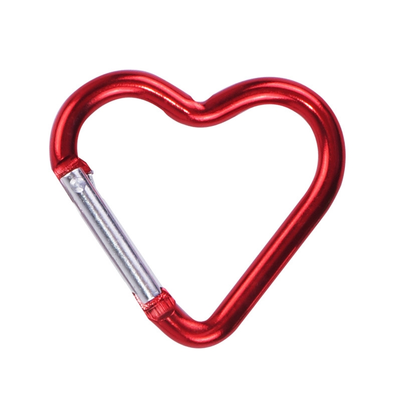HH-1222 heart carabiner keychains with logo Featured Image