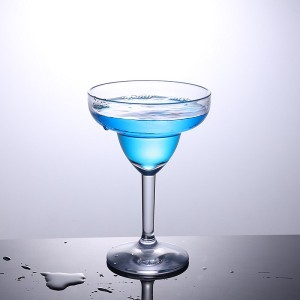 HH-0806 Custom plastic margarita glass
