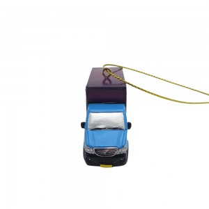 HH-0044 truck hanging christmas ornaments with logo
