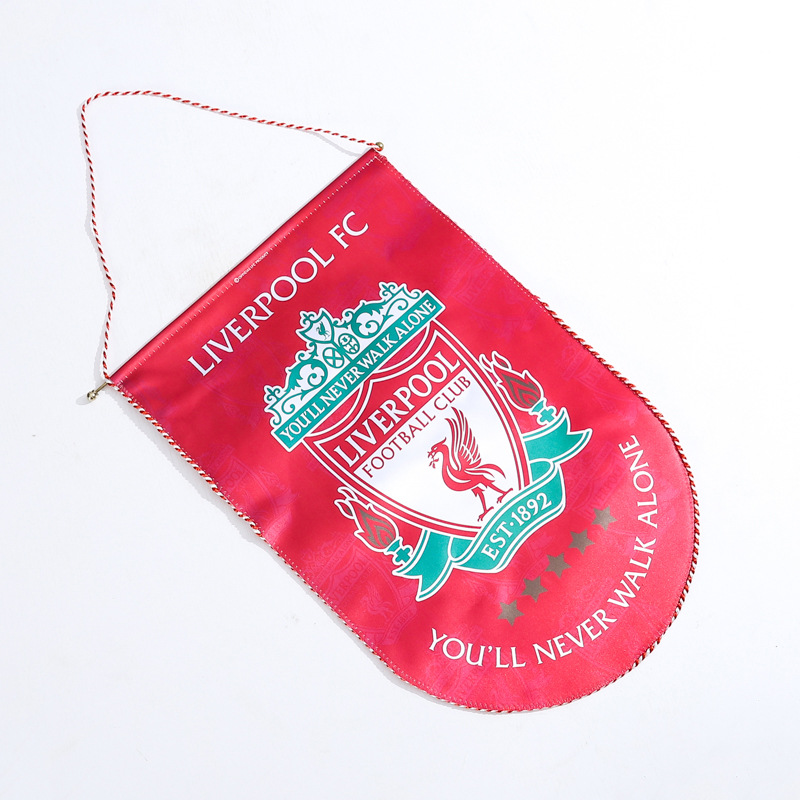 LO-0323 custom championship banners with full color printed logo