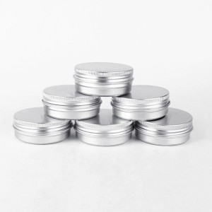 HH-0753 promotional round aluminum boxes