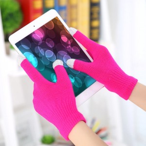 OEM/ODM Factory China OEM Multi-Color Knitted Thicken Custom Men Women Touch Screen Gloves