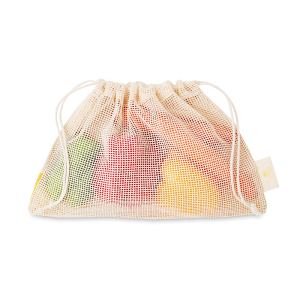 BT-0110 Promotional mesh cotton grocery bag