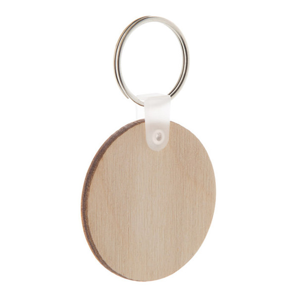 full color wood keyrings