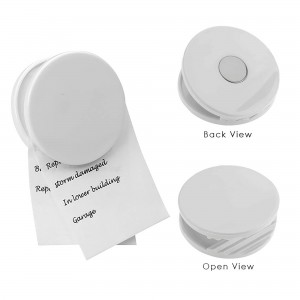 OS-0077 custom magnetic round clips with logo