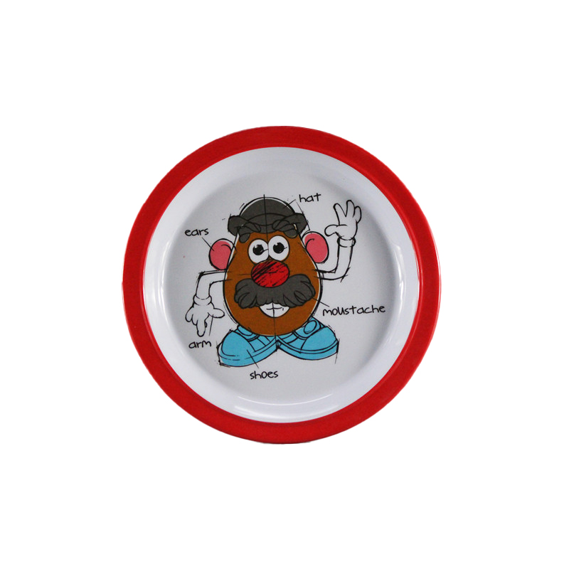 HH-1139 Custom Full Color Design Melamine plates