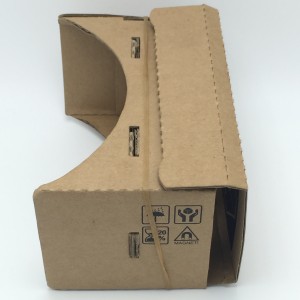 Top Suppliers China Foldable Envelope 3D Virtual Reality Vr Viewer Google Cardboard Glasses Logo Custom Headset Vr Google Video Glasses