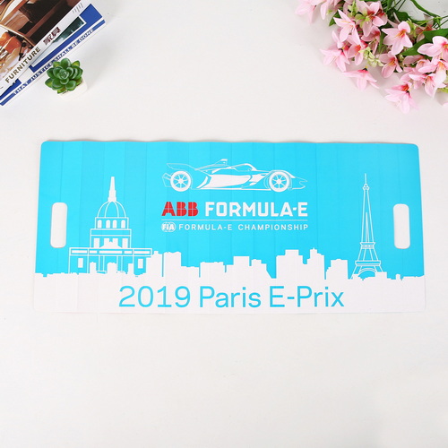 imprinted folding paper clappers