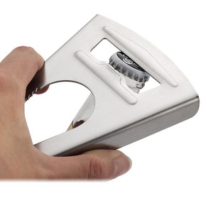 HH-0179 Custom metal bottle opener 3 in 1