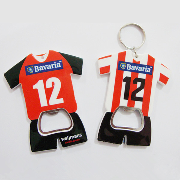 custom jersey opener keyring