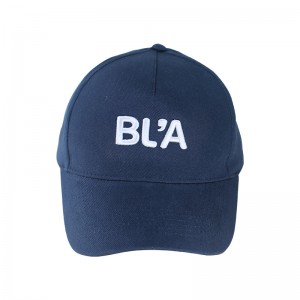 High Quality China Custom 6 Panels Polycotton Cap/Hat Factory Flat Peak Twill Cotton Women and Men Baseball Cap