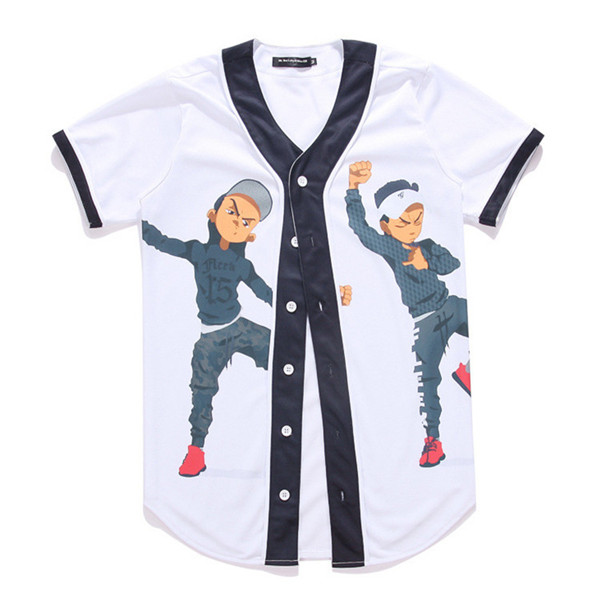 AC-0558 promotional quick dry baseball shirts