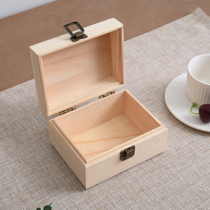 Factory making China Glossy Wooden Jewelry Packaging Gift Box